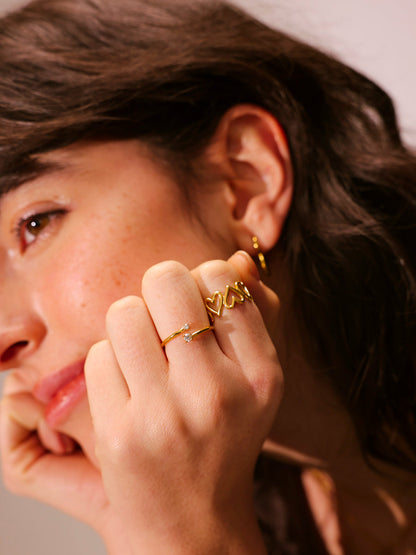 María Ilusión™ | Anillo Infinito Corazón