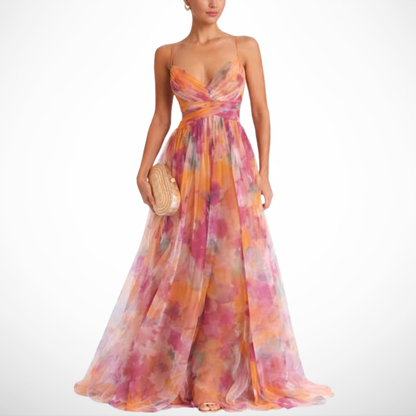 Anhelo™ | Vestido Maxi Floral con Elegancia