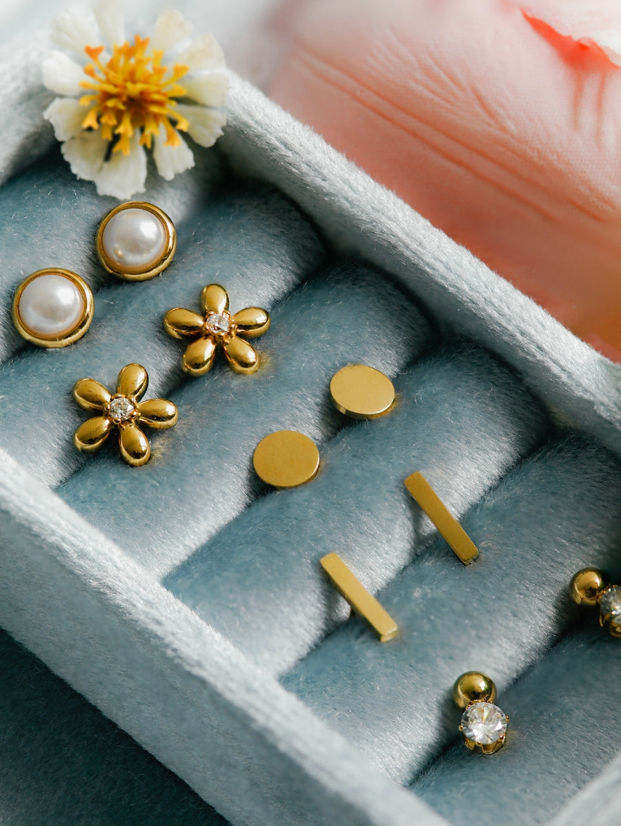 María Tamara™ | Pendientes de Flor Elegante