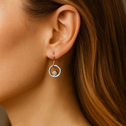 Marlene – Pendientes retro oro