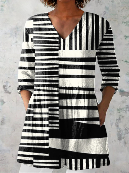 Amapola™ | Blusa Amplia con Diseño Vibrante