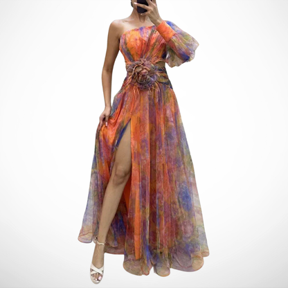Libertad™ | Vestido Floral con Toque de Elegancia