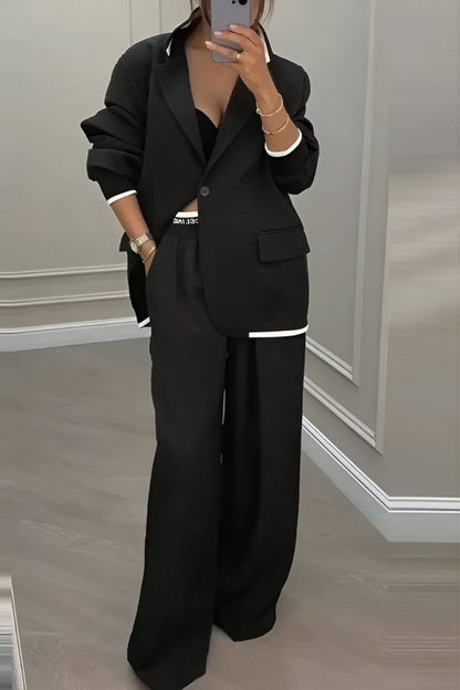 Virelia™ | Conjunto blazer casual elegante