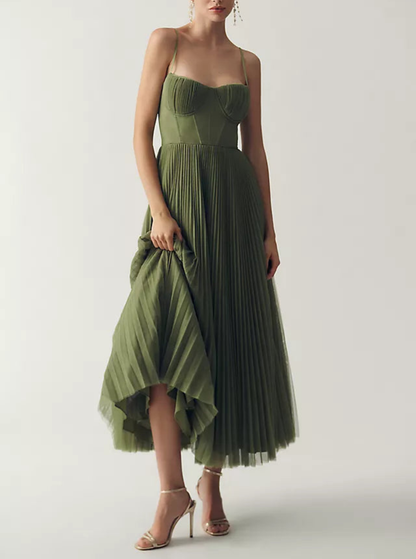Melodía™ | Elegante vestido de tul drapeado