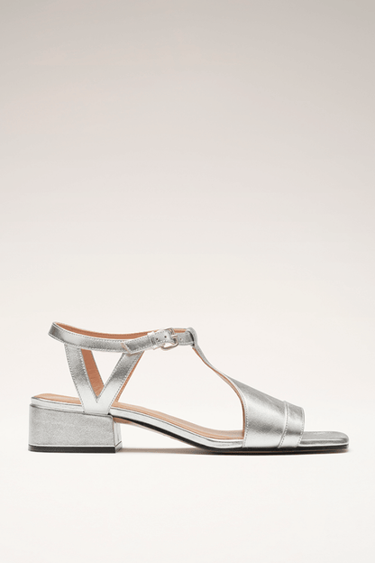 Celia™ | Sandalias Plateadas de Verano
