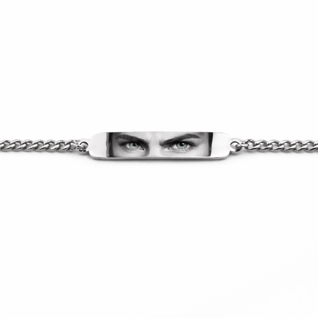 Valentina™ | Bracelet personnalisé avec photo gravée