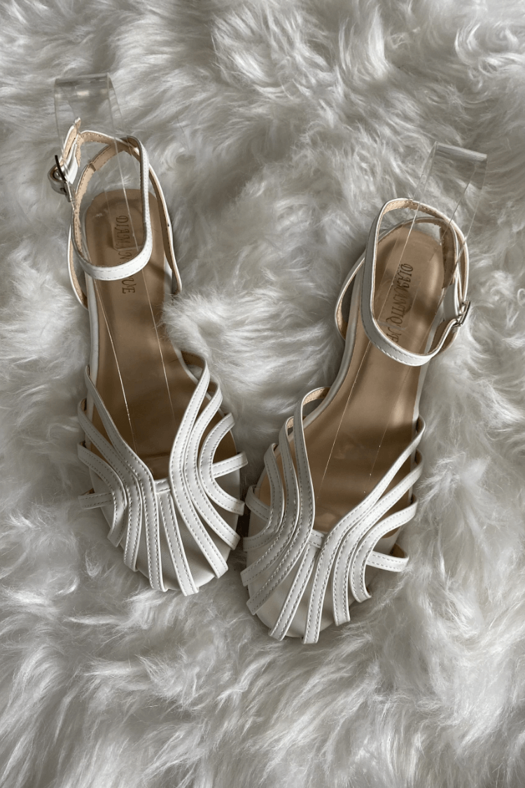 Pilar™ | Sandalias Joyas Doradas