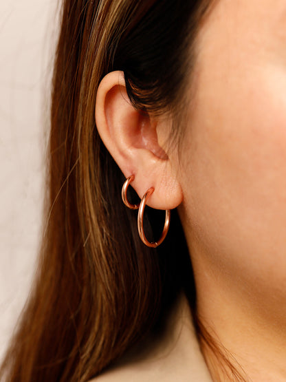 María Felicidad™ | Pequeños Aros Slim de 14mm