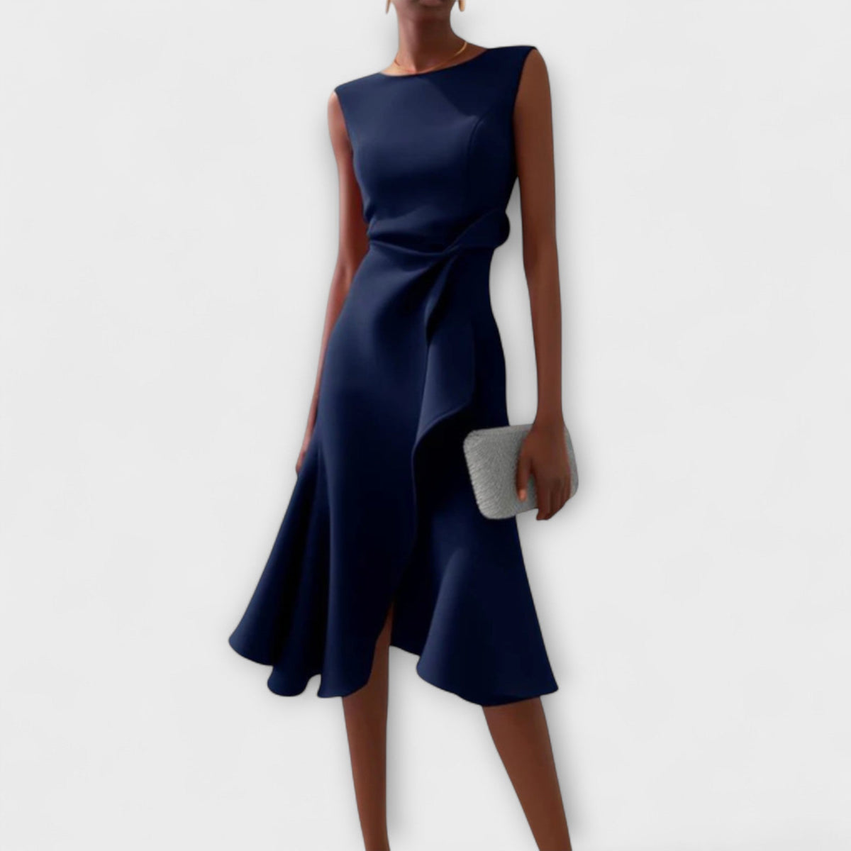 Aura™ | Sofisticated Midi Dress