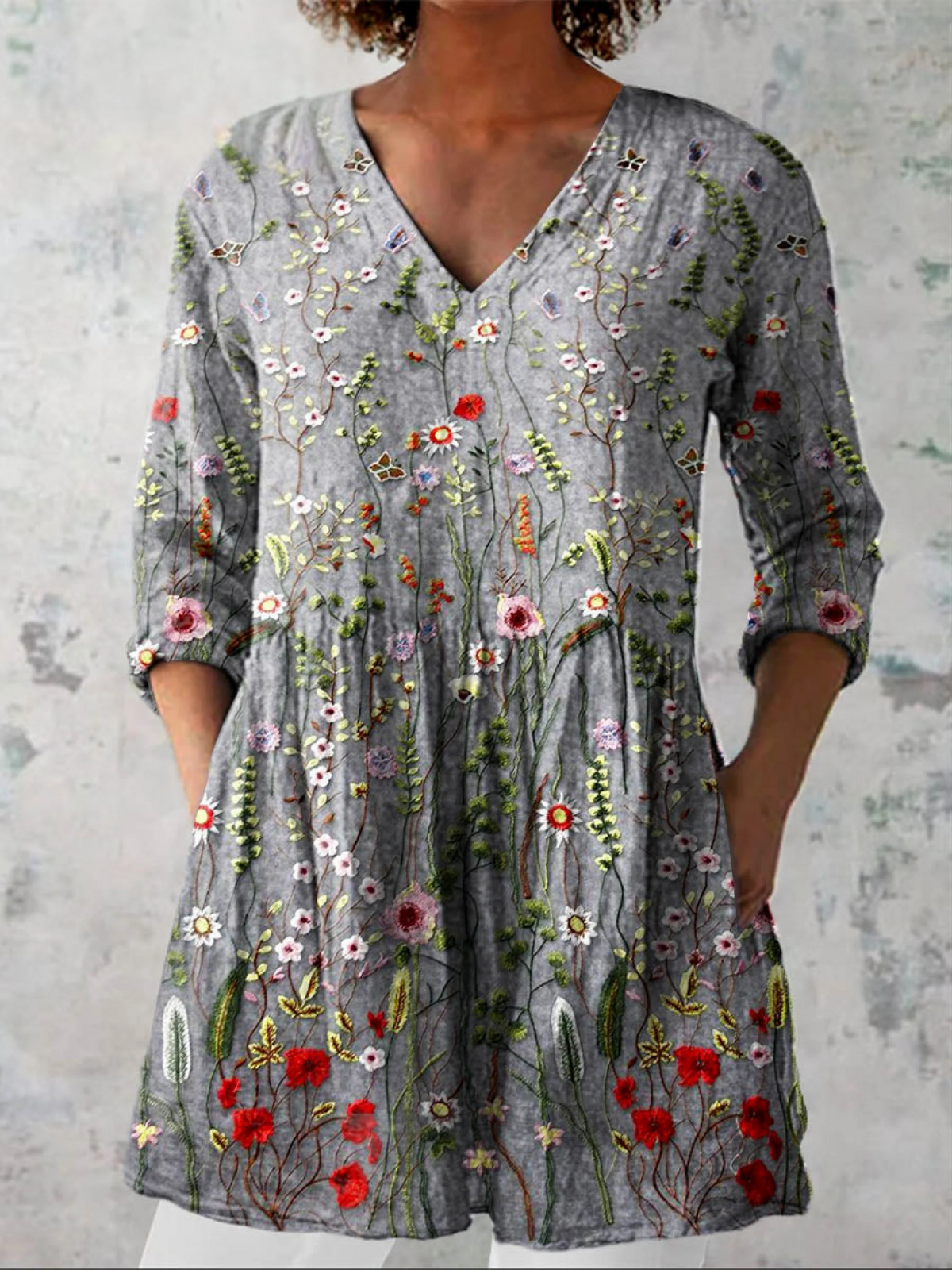 Brisa™ | Blusa amplia con diseño llamativo