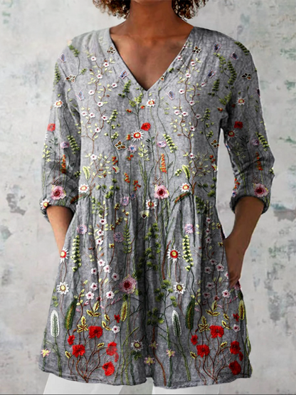 Brisa™ | Blusa amplia con diseño llamativo