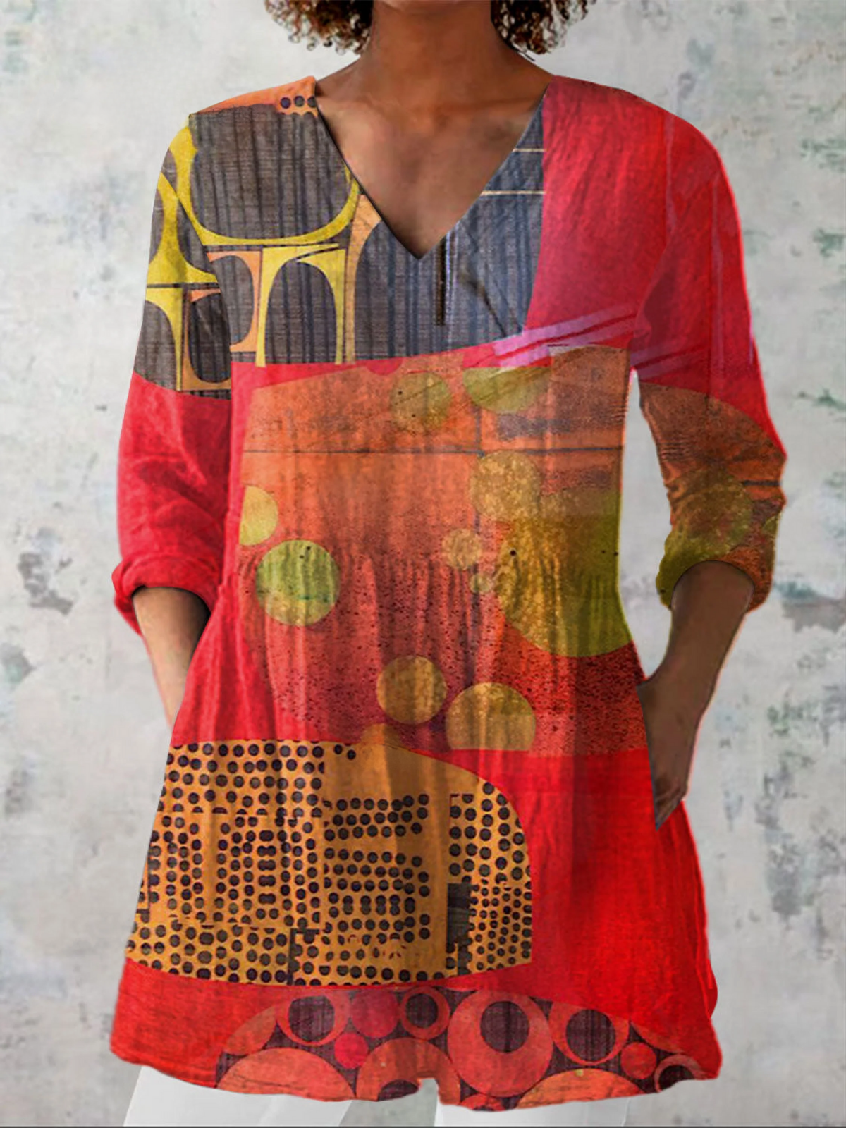 Perla™ | Blusa amplia con diseño llamativo