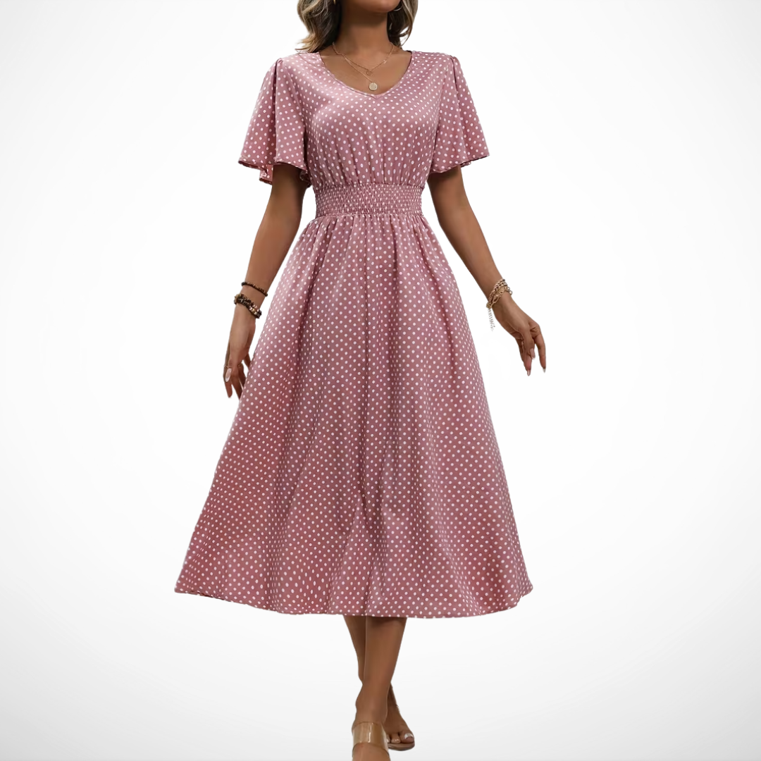 Pureza™ | Vestido Chic de Lunares