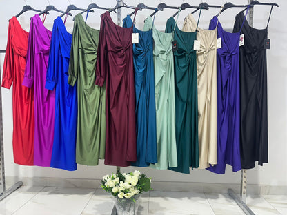 Vania™ | Vestido satén fluido