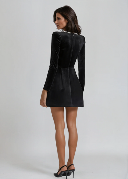 Anahí™ | Mini Vestido de Terciopelo