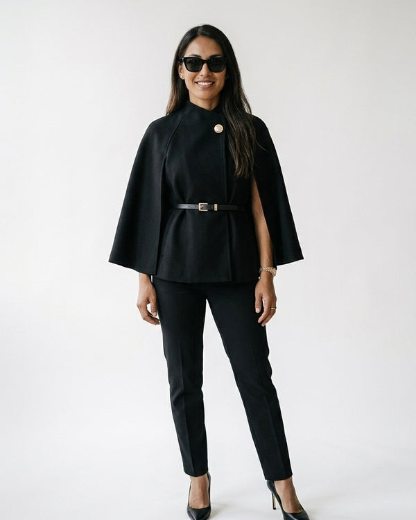 Oréliane™ | Chaqueta mariposa elegante con cinturón