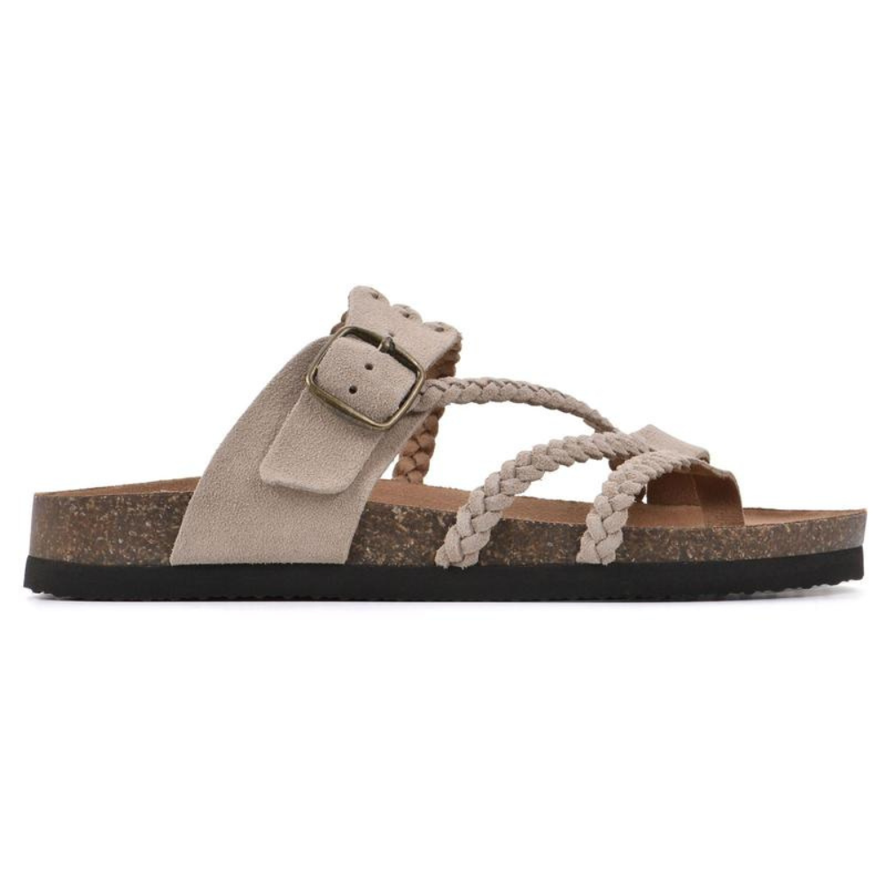Hayleigh™ | Sandalias ortopédicas trenzadas con plantilla de corcho
