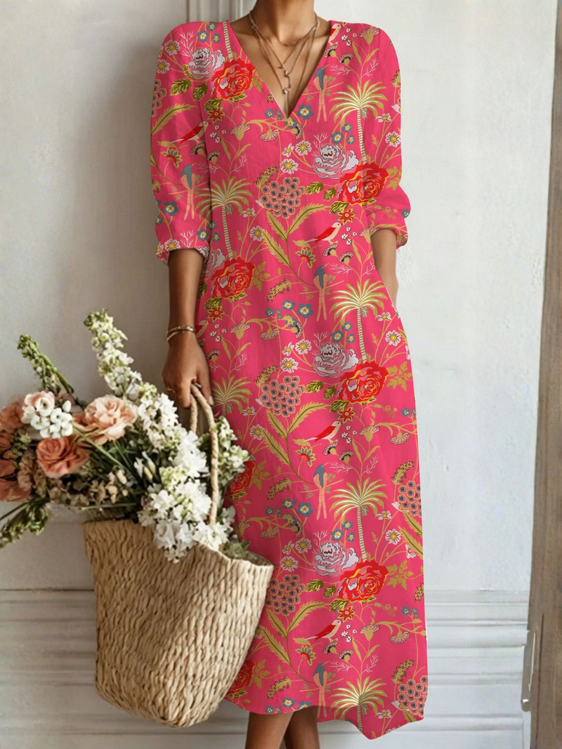 María Lorena™ | Vestido Casual de Día