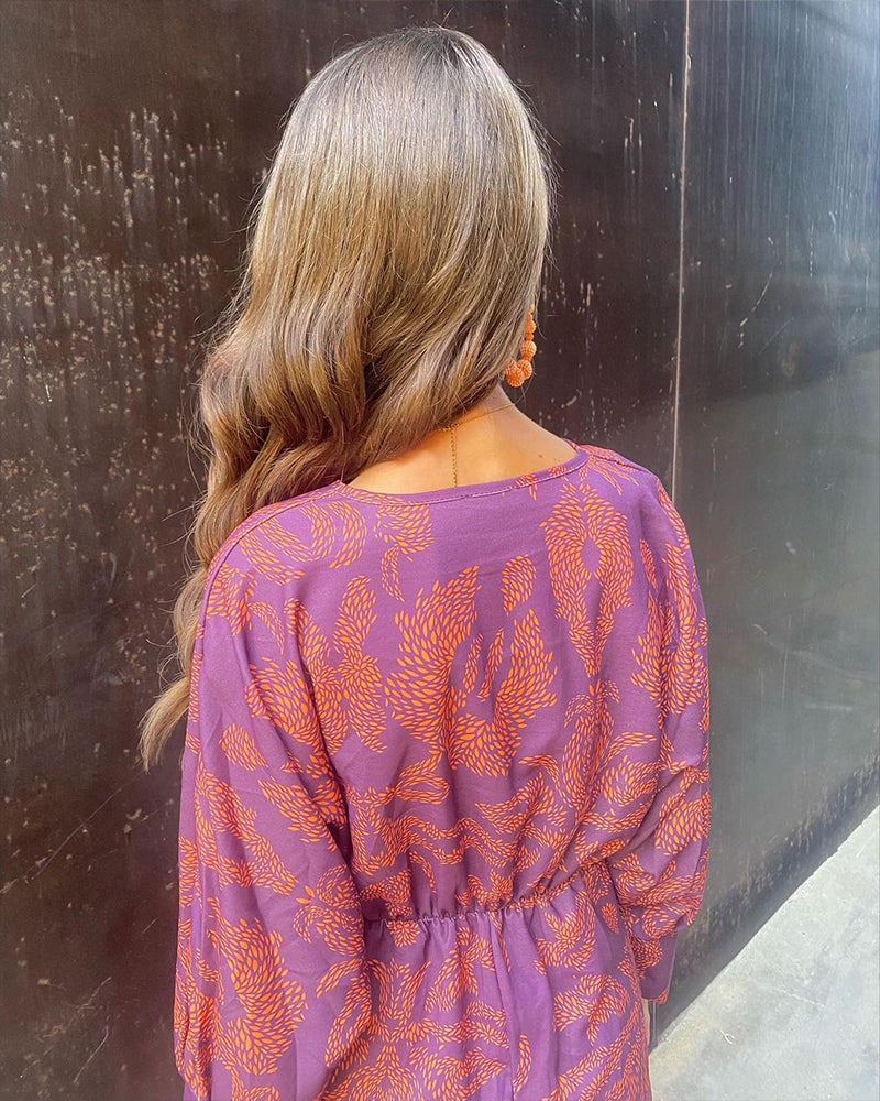 Gracia™ | Vestido Midi Floral con Elegancia