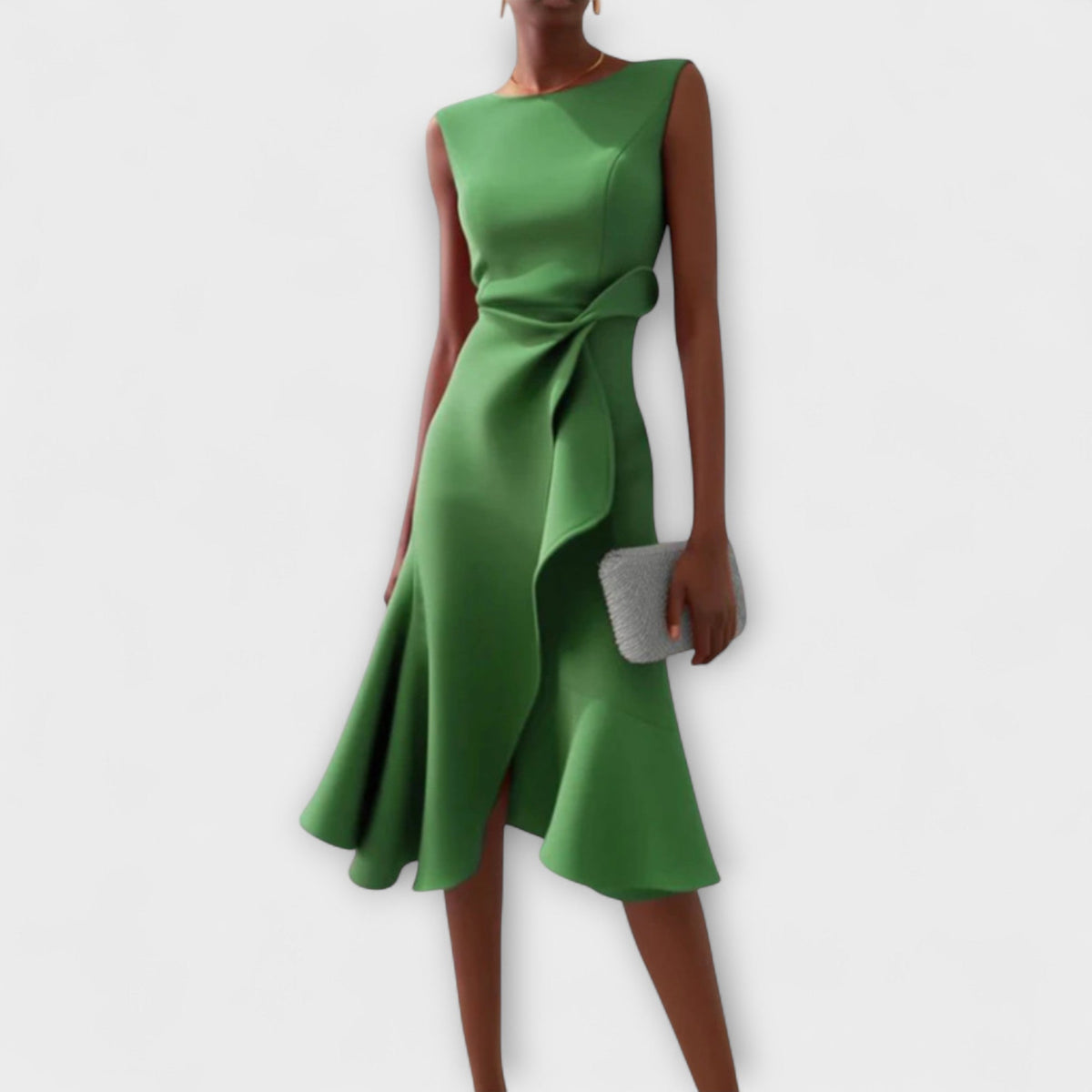 Aura™ | Sofisticated Midi Dress
