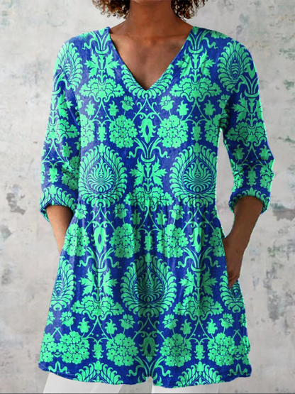 Leonor™ | Blusa amplia con diseño llamativo