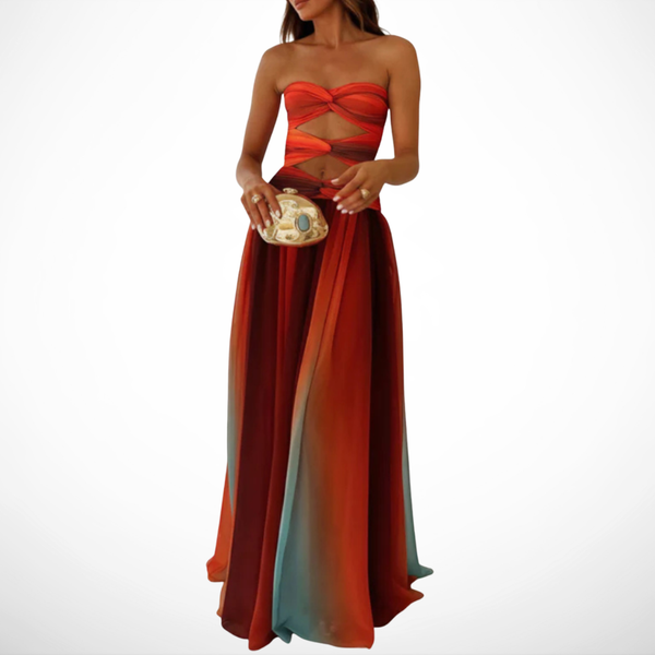 Ambar™ | Elegante Vestido Maxi en Lila