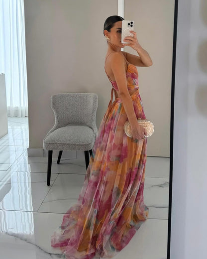 Anhelo™ | Vestido Maxi Floral con Elegancia