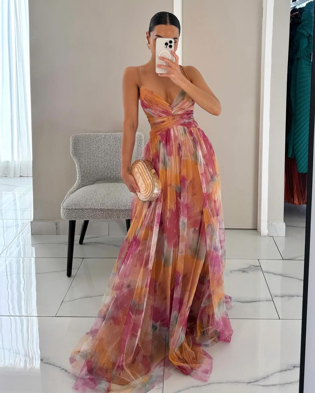 Anhelo™ | Vestido Maxi Floral con Elegancia