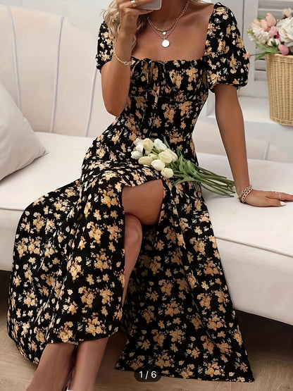 Alcoy™ | Vestido Floral Elegante Chloé