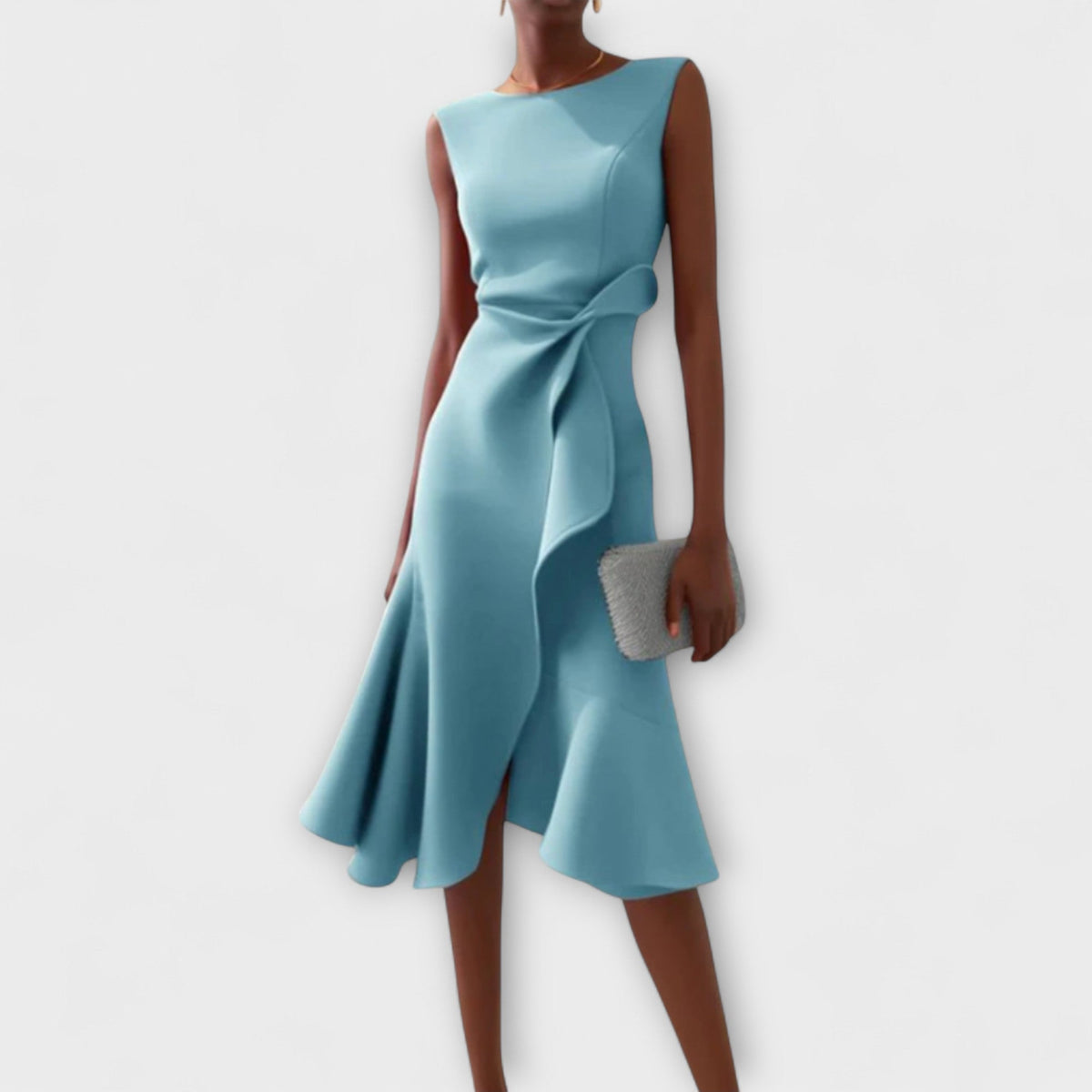 Aura™ | Sofisticated Midi Dress