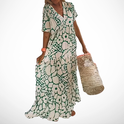 Lavanda™ | Vestido Maxi de Elegancia Natural