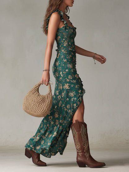 Fe™ | Vestido Elegante con Escote Bohemio Giada