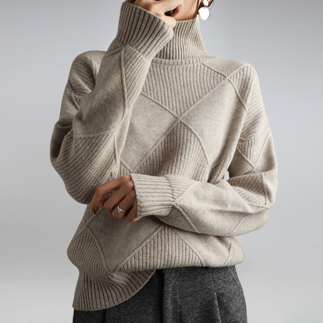Adèle™ | Jersey de cuello alto