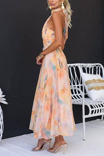 Elina™ | Ava™ – Floral Maxi Dress