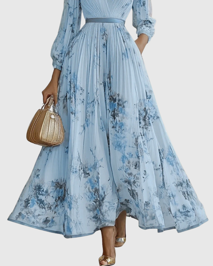 Cala™ | Elegante Vestido Maxi con Pliegues