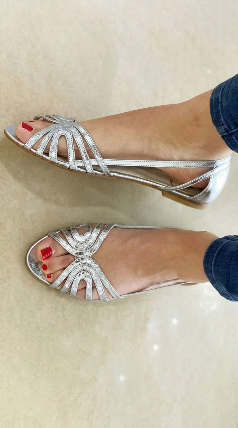 Tania™ | Sandalias Doradas Luz de Verano