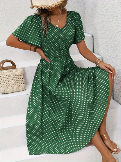 Pureza™ | Vestido Chic de Lunares