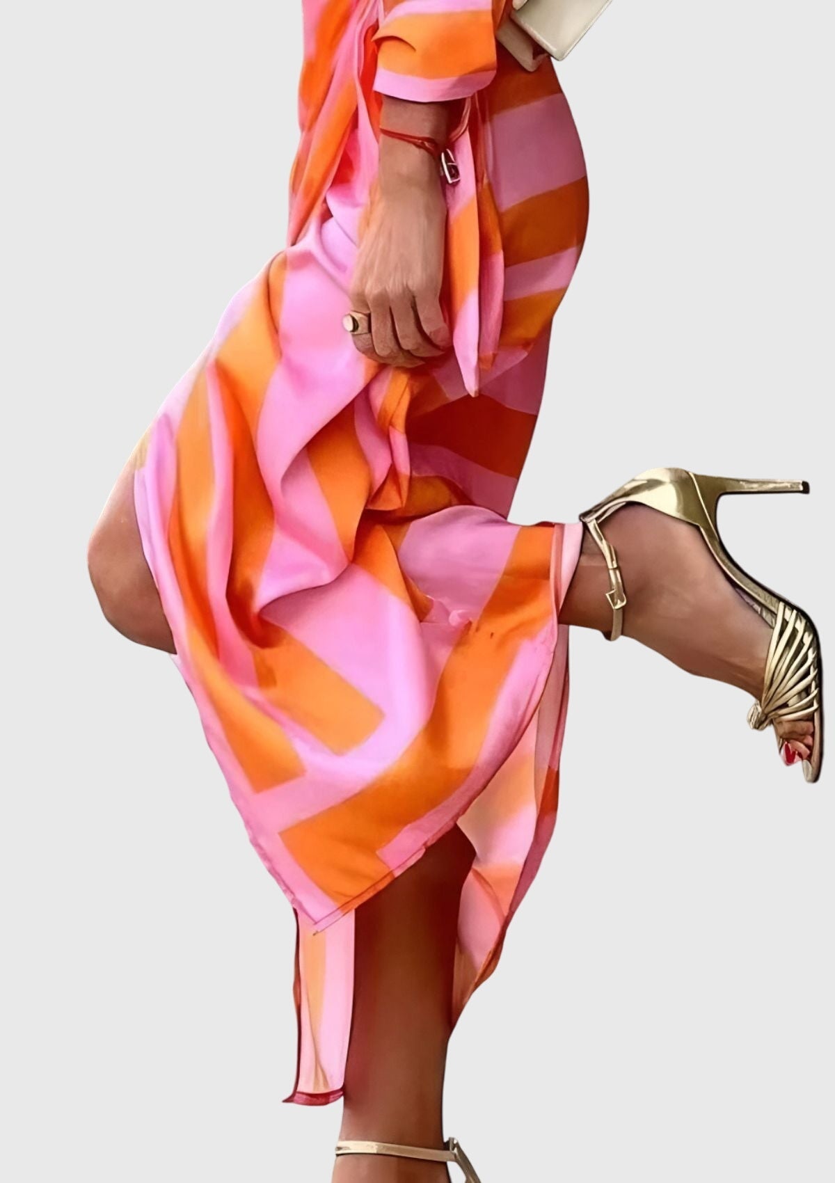 Betania™ | Vestido Elegante con Diseño Envolvente y Estampado