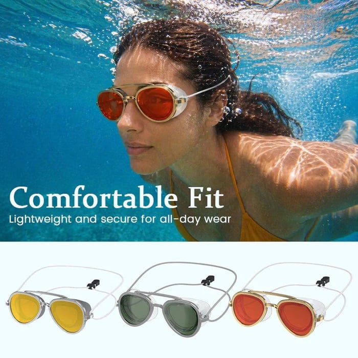 Marea™ | Goggles de Natación Reflectantes con Protección UV