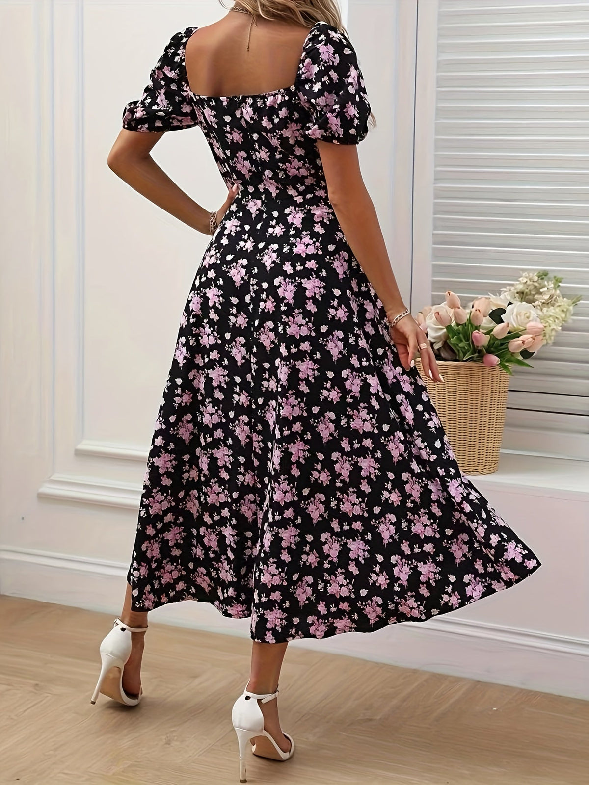 Alcoy™ | Vestido Floral Elegante Chloé