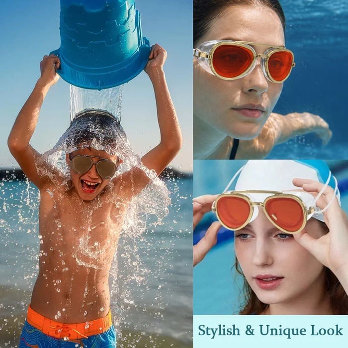 Marea™ | Goggles de Natación Reflectantes con Protección UV