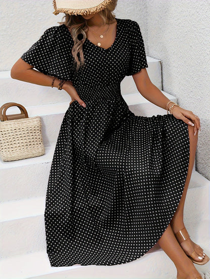 Pureza™ | Vestido Chic de Lunares