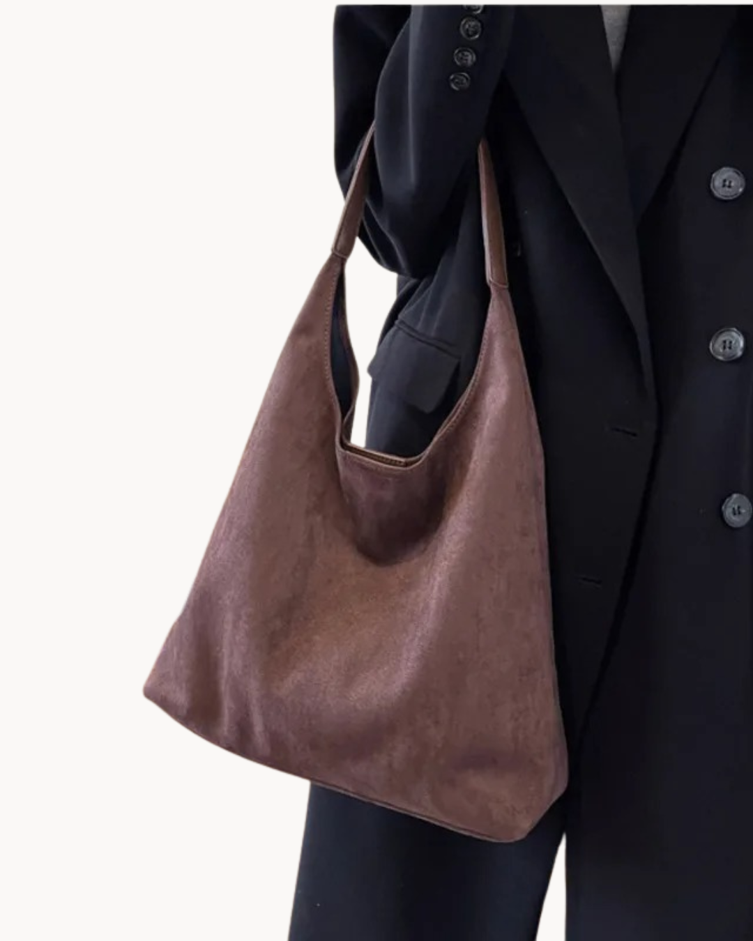 Louise™ | Bolso mano cuero lujo