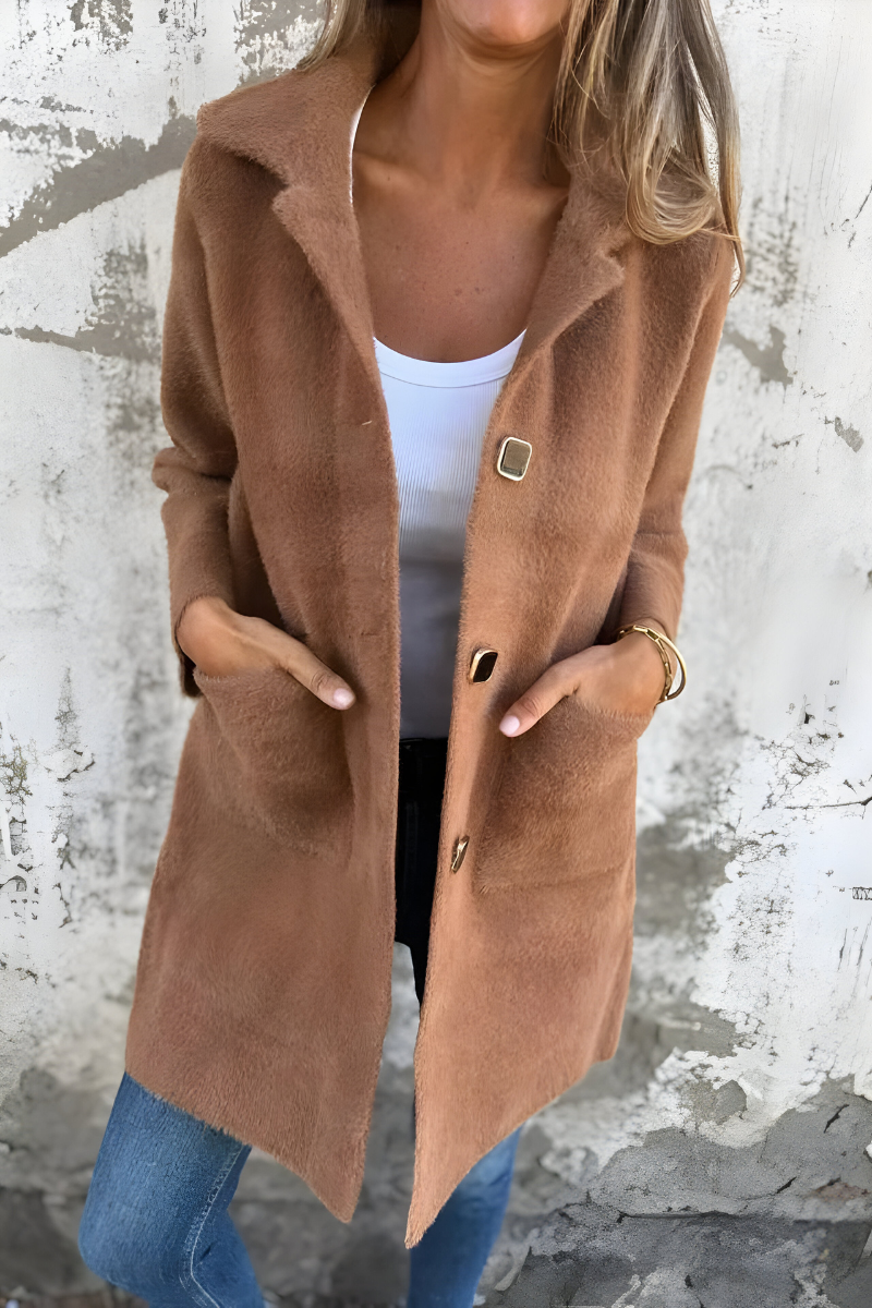 Maëdrine™ | Abrigo otoño cálido grueso
