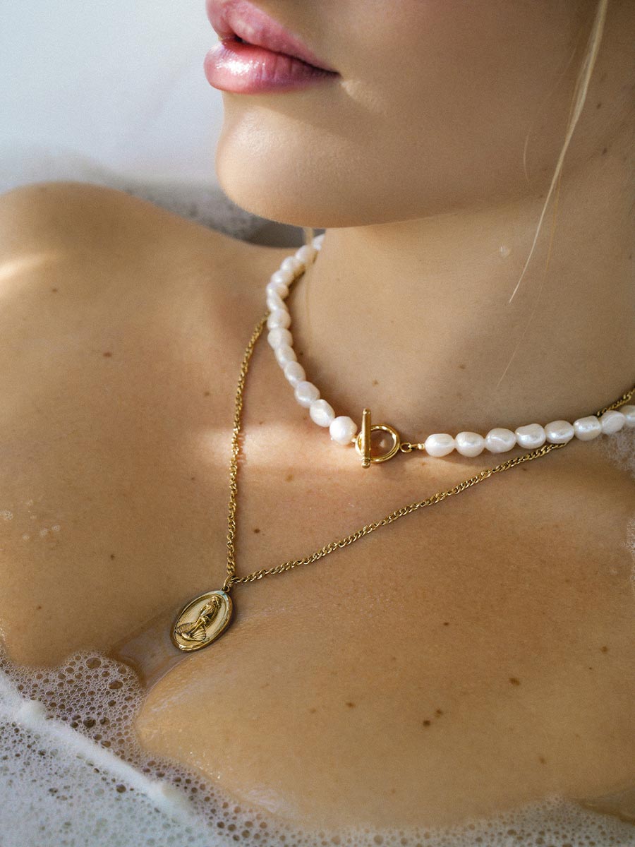 María Amira™ | Collar de Perlas OT - Elegancia Clásica