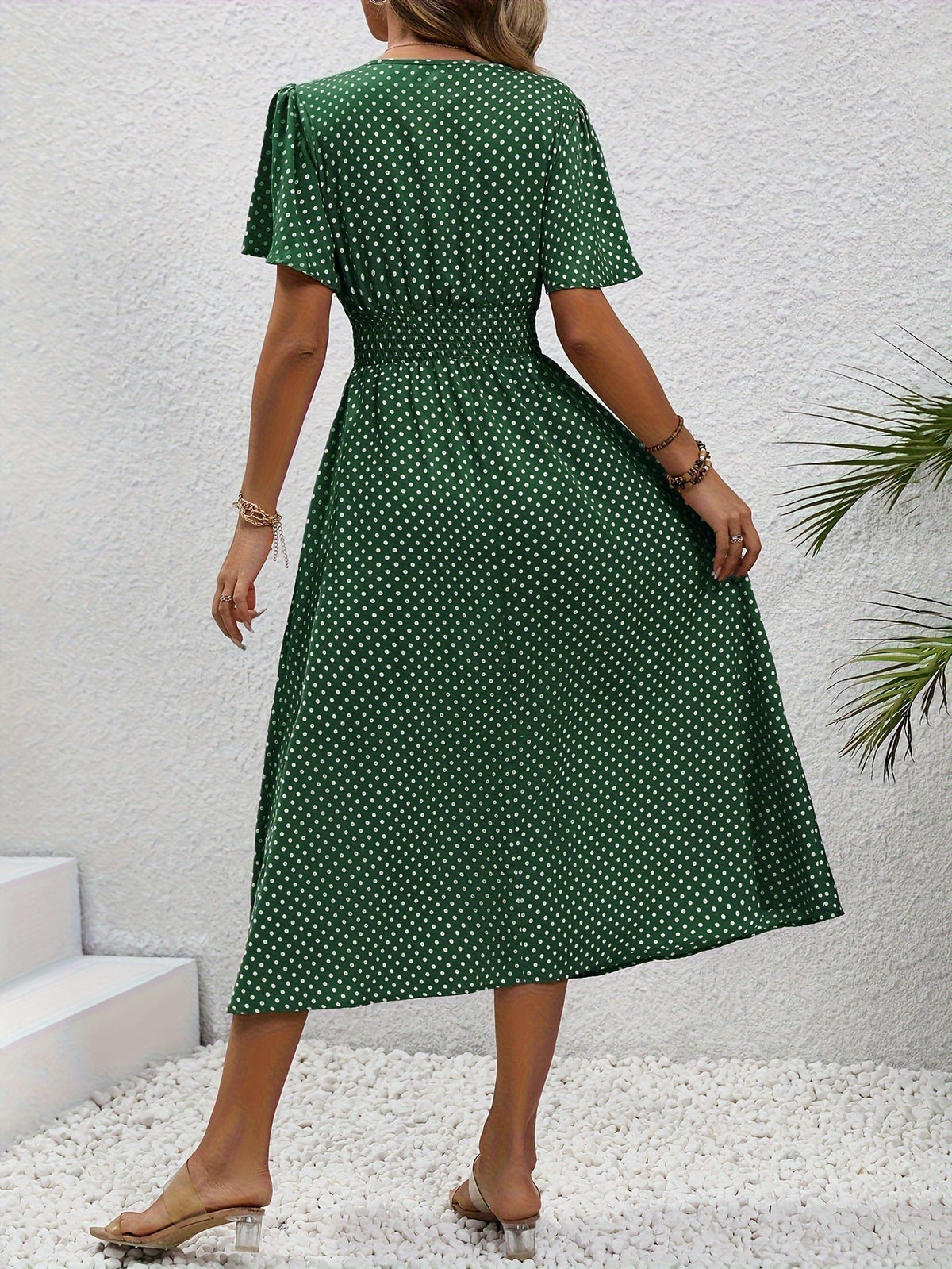 Pureza™ | Vestido Chic de Lunares