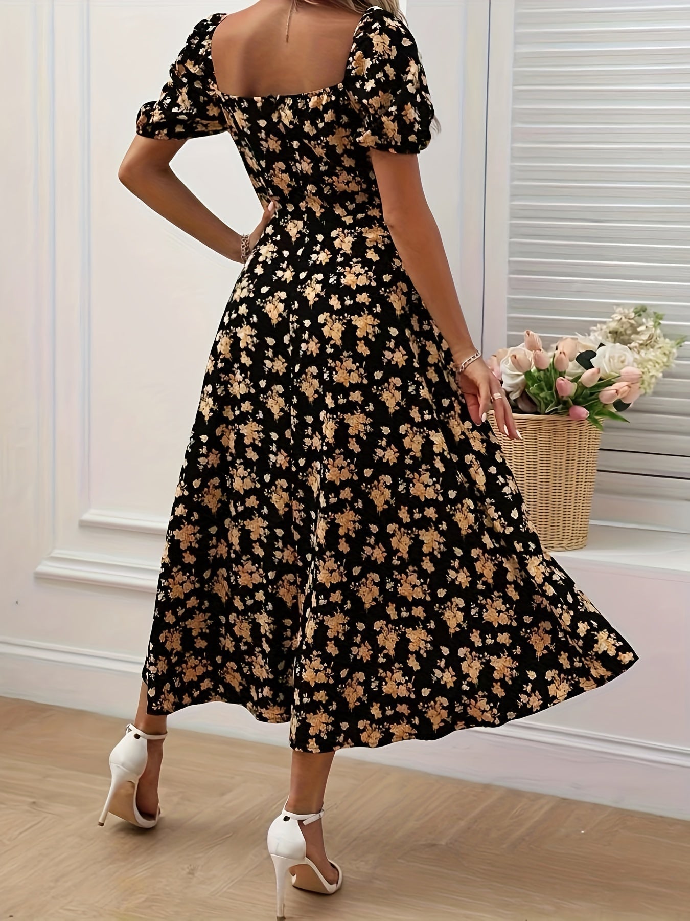 Alcoy™ | Vestido Floral Elegante Chloé