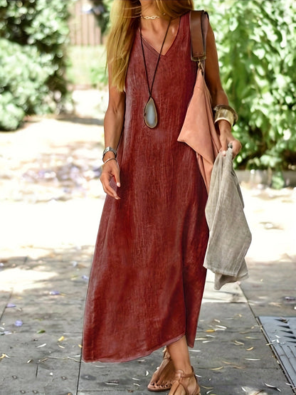 Nala™ | Elegante Vestido Largo Confortable Noémie
