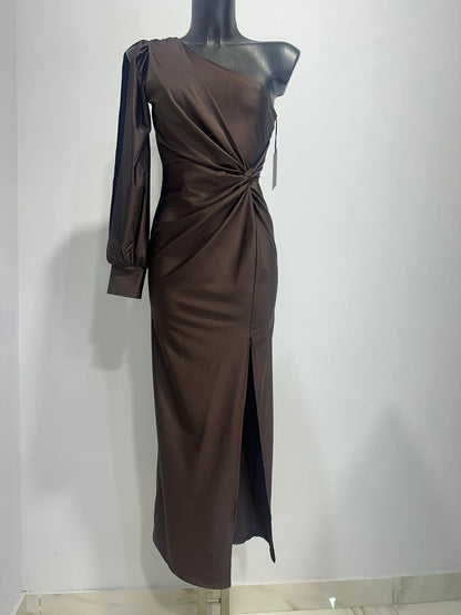 Vania™ | Vestido satén fluido
