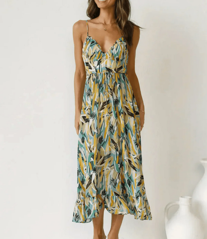 Ternura™ | Vestido Midi en Color Vibrante